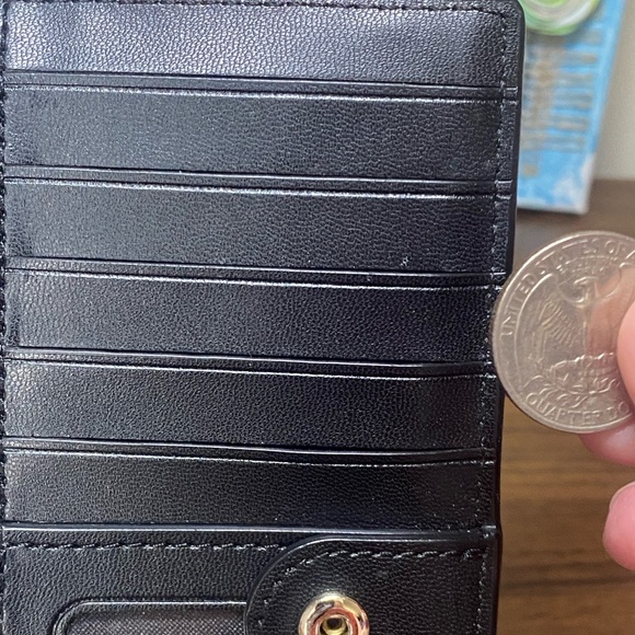 Kate Spade Saffiano Leather Black Wallet - Picture 10 of 10